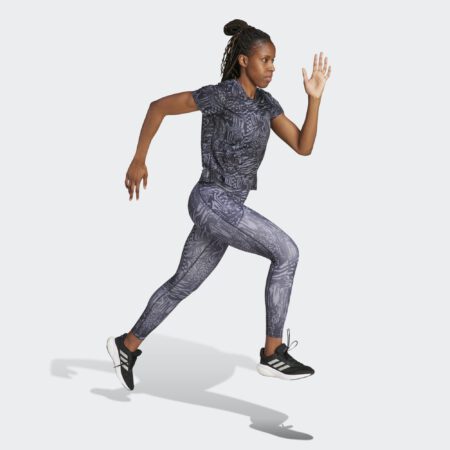 Adidas Daily Run Icons Print Tight